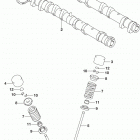 GSX,R600 Распределительный вал  /  клапана