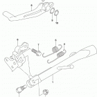 GSX,S1000SA,KATANA 2020 Подножка