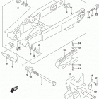 RM85 Rear swingingarm