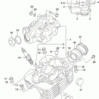 DR200S Головка цилиндров