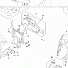 DL650A,XA Cowling body