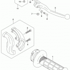 DR,Z400S,SM Rh handle lever