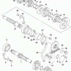 DR,Z125,L Transmission (dr-z125lm0 e03)