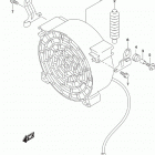 LT,F400F 2020 Вентилятор охлаждения