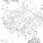 LT,A400F 2020 Картер двигателя