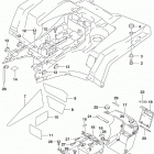 LT,A500X Rear fender (lt-a500xpm0 p28)