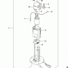 GSX,R600 Топливный насос
