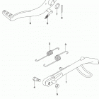 GSX250R,RA Подножка