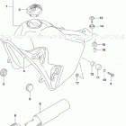 DR,Z400S,SM Fuel tank (dr-z400sm:e33)