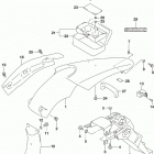 DR,Z400S,SM Rear fender (dr-z400s)
