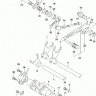 DL1050,XT,XTA Механизм  переключения передач
