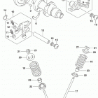 LT,A500X Распределительный вал  /  клапана