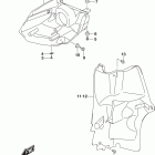 LT,A400F 2020 Front lamp housing