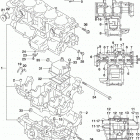 GSX,S1000A,ZA Картер двигателя
