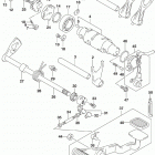 VL800 Механизм  переключения передач