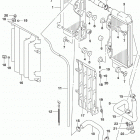 RM,Z250 Радиатор