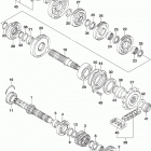 GSX,R750 Трансмиссия