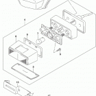 DL650A,XA Задний фонарь