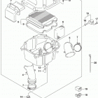 DL650A,XA Воздушный фильтр