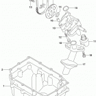 GSX,R1000 Oil pan  /  oil pump