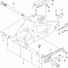 GSX,R600 Rear swingingarm