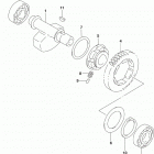 DR650SE Балансир кривошипа