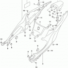 GSX,R1000 Frame cover (gsx-r1000a)
