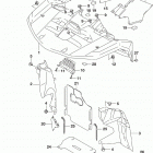 LT,A500X Front fender (lt-a500xpzm0 p33)
