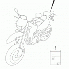 DR,Z400S,SM Label (dr-z400sm:e28)