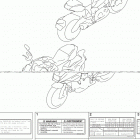 GSX,S1000SA,KATANA 2020 Наклейка  (e28)