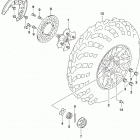 LT,A500X Front wheel (lt-a500xpzm0 p33)