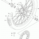 DR,Z400S,SM Front wheel (dr-z400s)