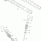 GSX,S1000A,ZA Распределительный вал  /  клапана