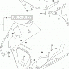 GSX,R1000 Under cowling (gsx-r1000ra)