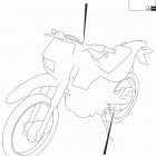 DR200S Наклейка  (e28)