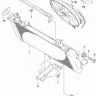 GSX,S750Z,A,ZA Radiator (gsx-s750z)