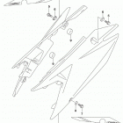 RM,Z450 Обтекатель рамы