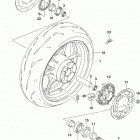 GSX,R1000 Rear wheel (gsx-r1000a)
