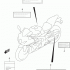 GSX,R1000 Label (e03)