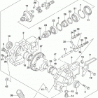 LT,A400F 2020 Редуктор передний