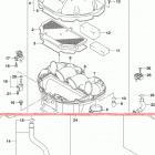 GSX,S750Z,A,ZA Воздушный фильтр