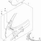GSX,R600 Cowling body