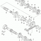 DR,Z400S,SM Трансмиссия