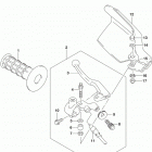 DR650SE Lh handle lever