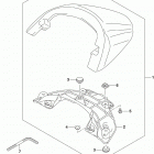 VZR1800 Seat tail box (vzr1800)