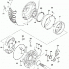LT,F400F 2020 Rh rear wheel