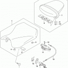 GSX,R750 Сиденье