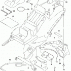 GSX1300RA Задний бампер