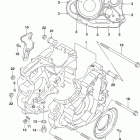 DR650SE Картер двигателя
