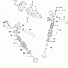 DR650SE Распределительный вал  /  клапана